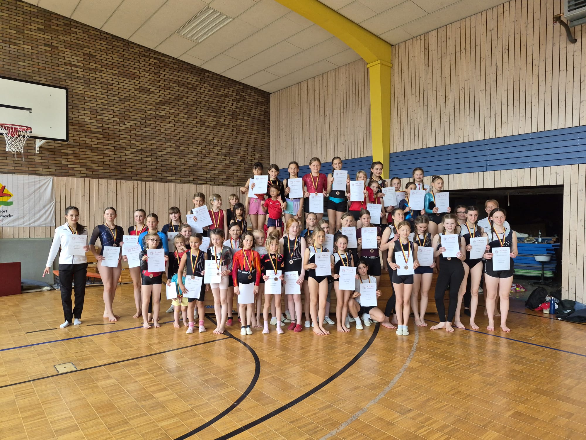 Die Teilnehmerinnen des 3.Kröver Jump Cups 2026