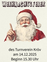 Weihnachtsfeier des Turnverein Kröv